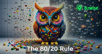 The Pareto 80/20 rule applied to supply chain planning