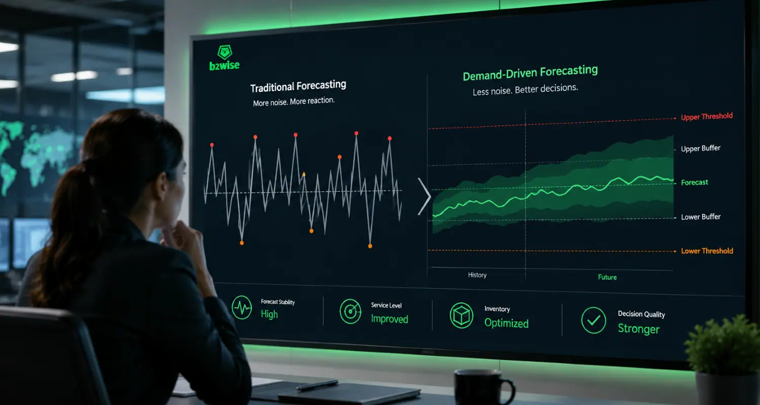 Becoming demand-driven to improve forecasting